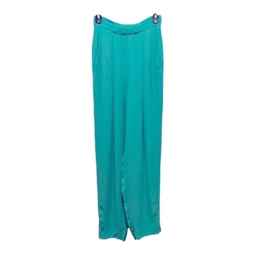 VINTAGE 90s/Y2K Giorgio Armani Sea Foam Green Dress Pants Size 40/6